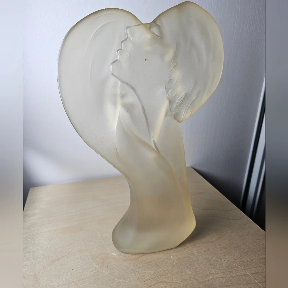 Vintage Lovers Lucite Sculpture By Mirage LTD Bohemia NY 1960s